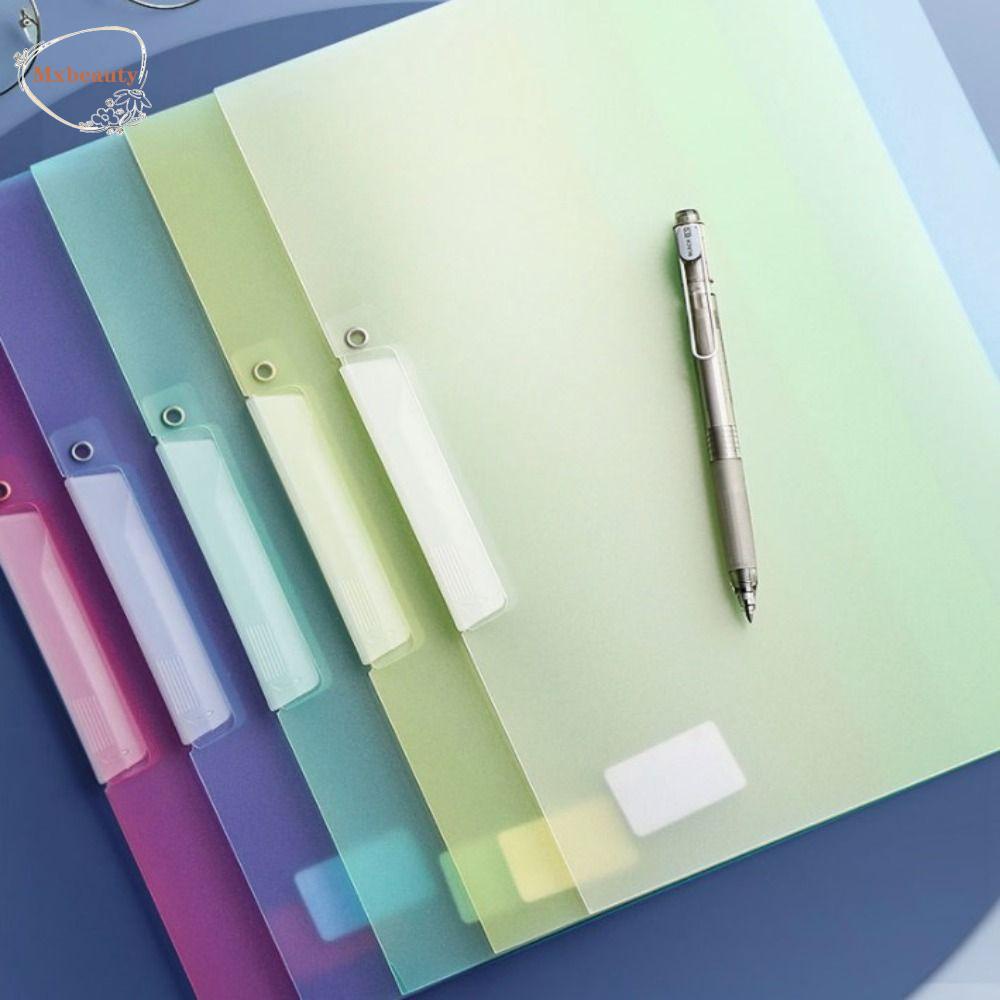 Mxbeauty A4 Clipboard File Folder Kantor Sekolah Tempat Kwitansi Dokumen Klip Stationary Test Paper Kertas Memo Clip