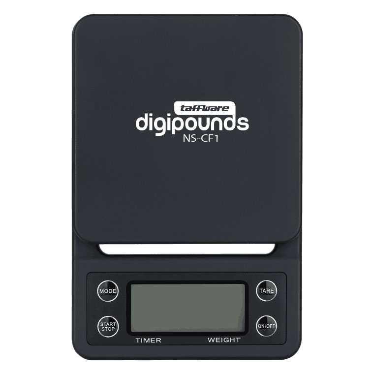 Taffware Digipounds Timbangan Dapur 3kg 0.1g dengan Timer - NS-CF1 ( Mughnii )