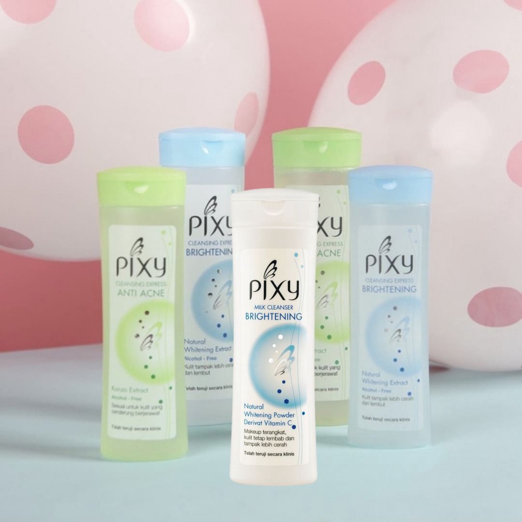 ★ BB ★ PIXY Cleansing Express Anti Acne - Brightening 100ml - 150ml | Pixy Milk Cleanser Brightening 100ml