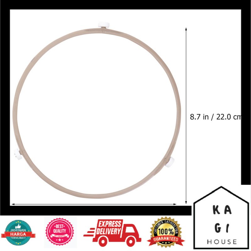 Tatakan Pemutar Piring Microwave 22 Cm Roda Piringan Oven