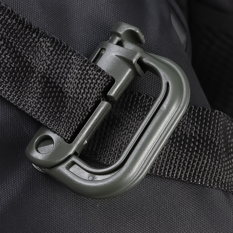 Gesper Ransel Tactical D Ring/Pengait Carabiner Panjat Bahan Plastik Profesional/Untuk Camping Outdoor