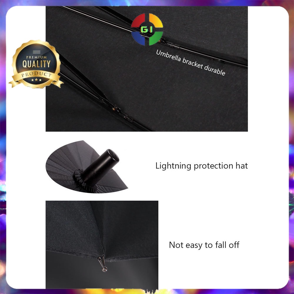 Payung Unik Jepang Bentuk Samurai Katana Black