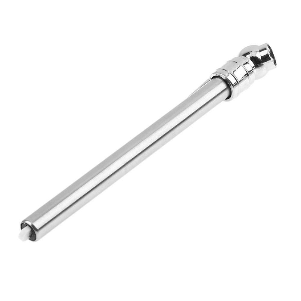 POPULAR Pen Shaped Pressure Gauge Silver 1pcs Barometer Stainless Steel