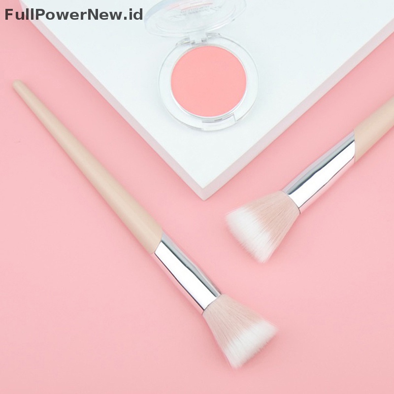 Power 1PC Kuas Makeup Rambut Lembut Blush Powder Foundation Make Up Alat Kosmetik ID