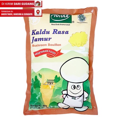 

TOTOLE Kaldu Jamur Sachet 400 g