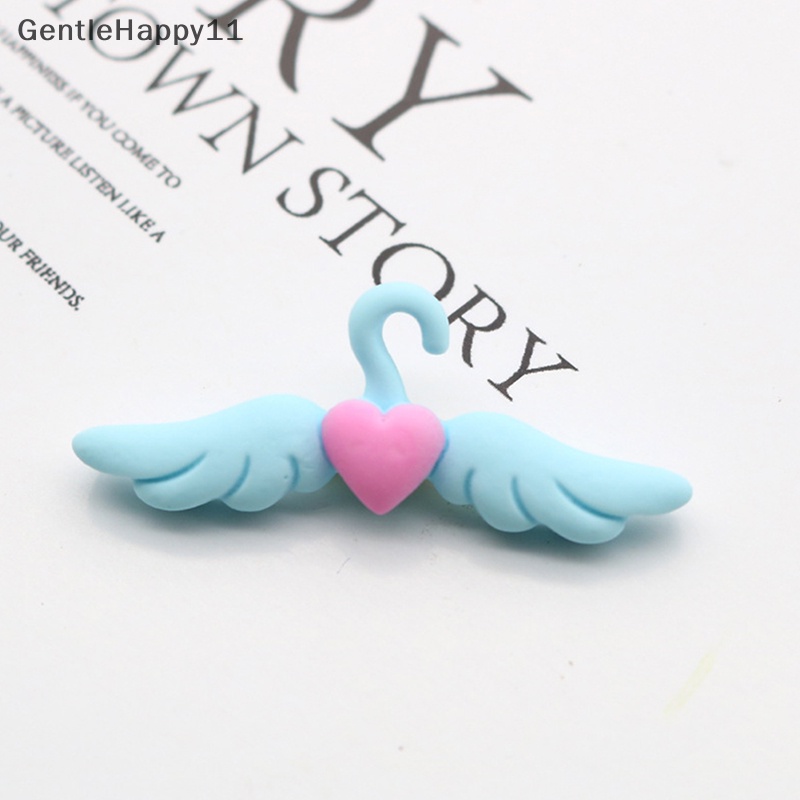 Gentlehappy Ornamen Dekorasi Rumah Boneka mini love Sayap Gantungan model shoog scene props id