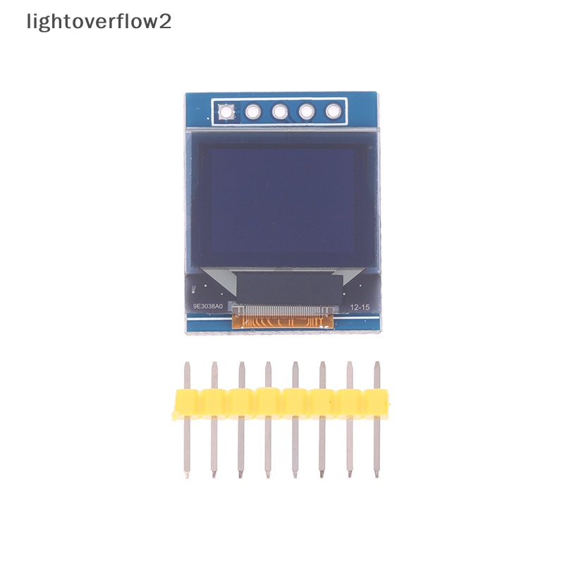 [lightoverflow2] Modul OLED 0.66 inch 6448layar Putih64 * 48 64x48 SPI IIC I2C Interface OLED [ID]