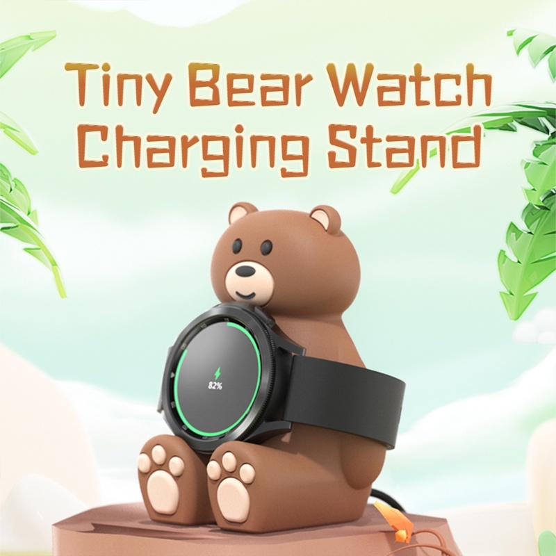 Vivi Watch Charger Stand Charging Penyangga Penyimpanan Untuk Jam Tangan5/5pro Braket Silikon