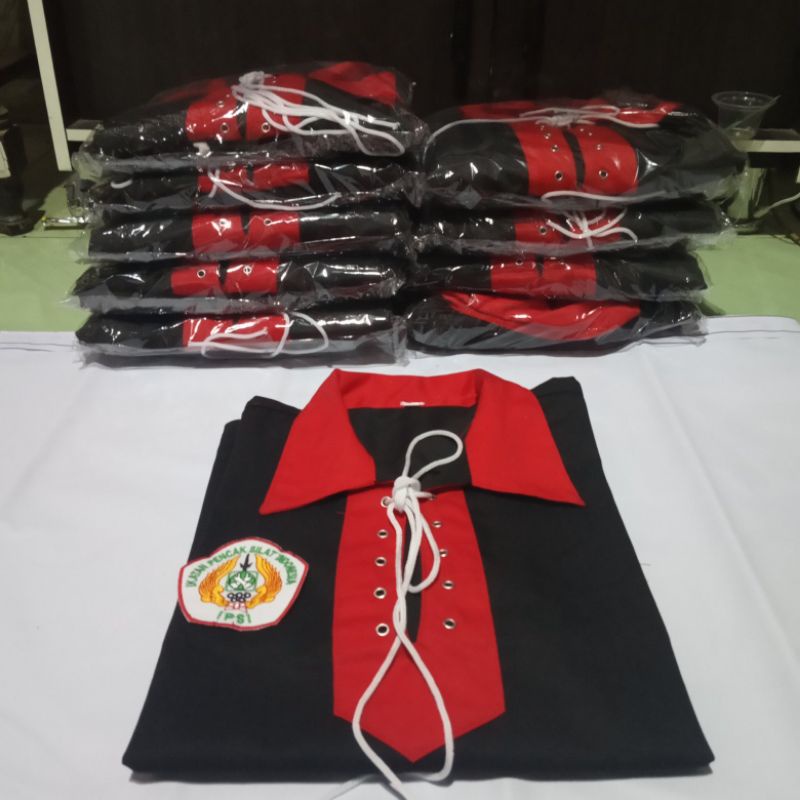 BEST SELLER SERAGAM SILAT CIMANDE TTKDH KERAH MERAH - BAJU SILAT CIMANDE TTKDH