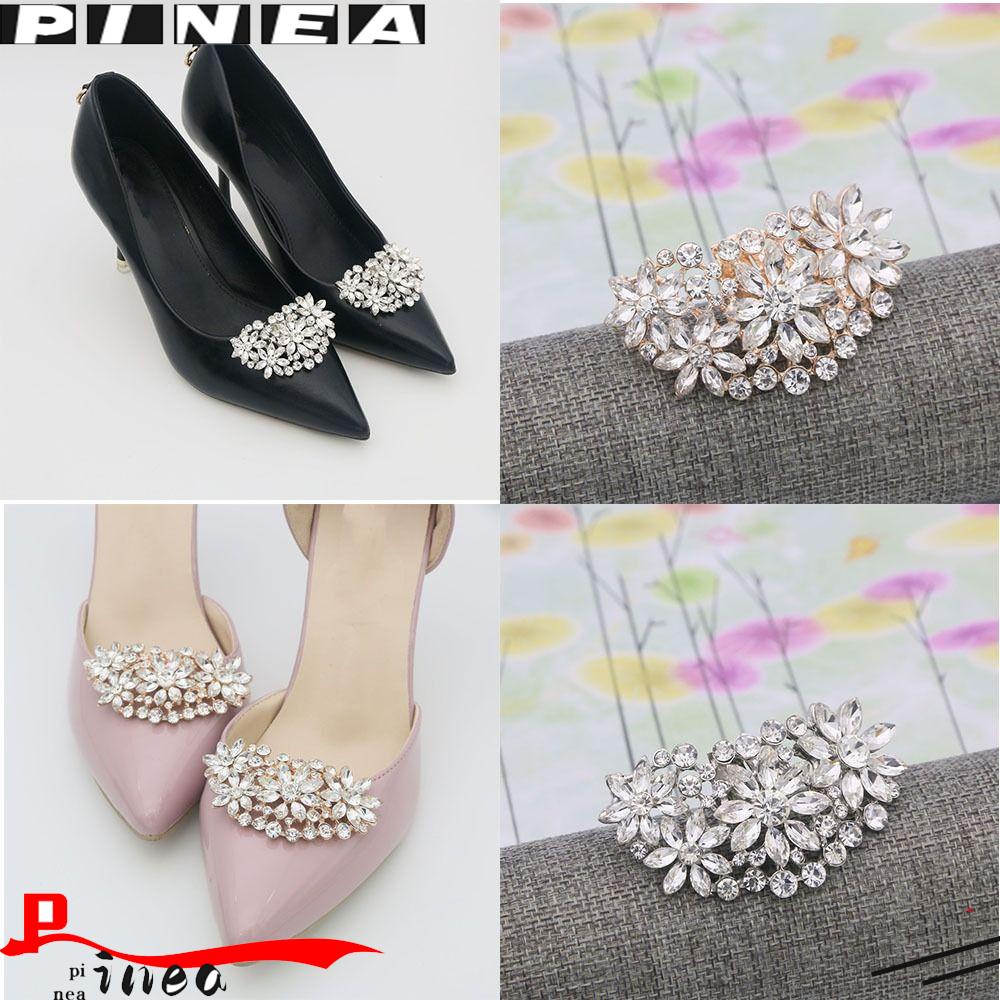 Nanas 1pcs Dekorasi Sepatu Klip Wanita Hak Tinggi Pernikahan Pesona Sepatu Gesper
