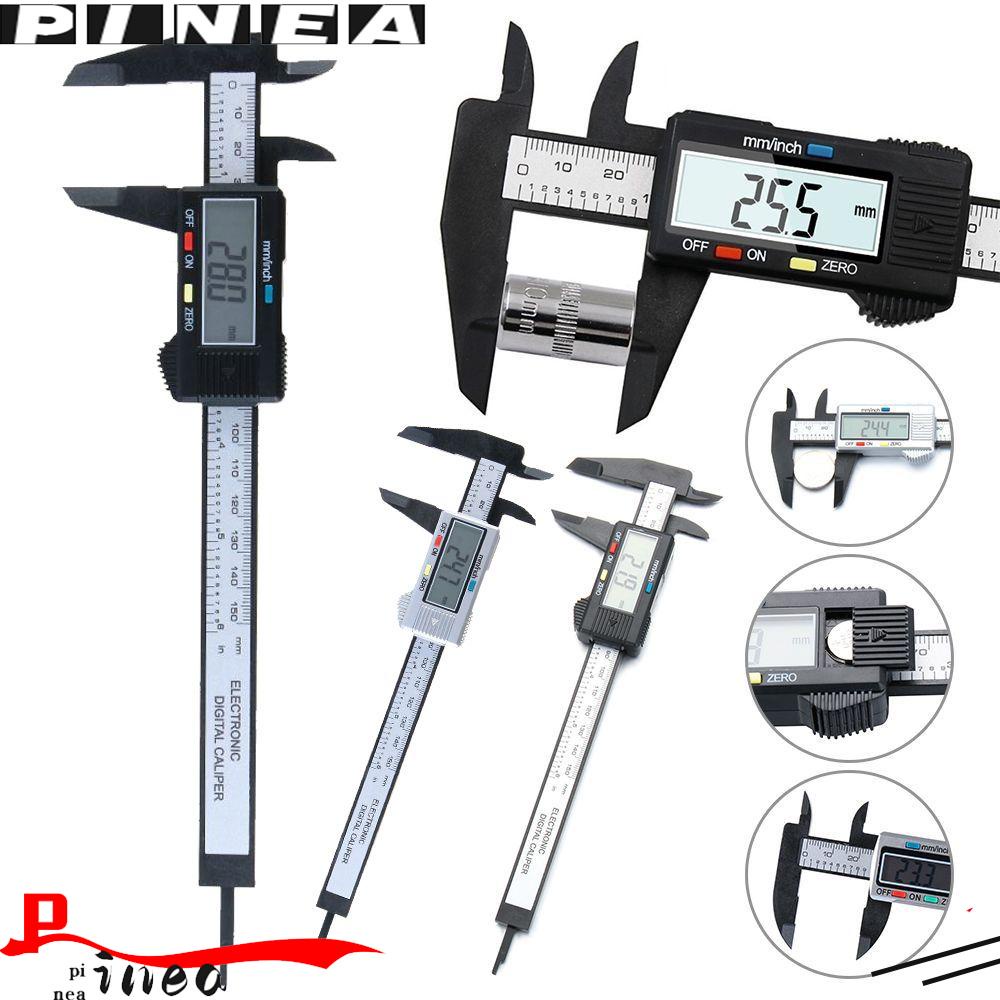 Pineapple 6inch Vernier Calipers Mini Pengukur Elektronik LCD Digital