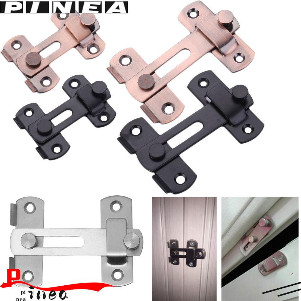 Nanas Pengait Engsel Sekrup Hardware Stainless Steel Silent Gate Buckle Pengaman Kabinet Catches