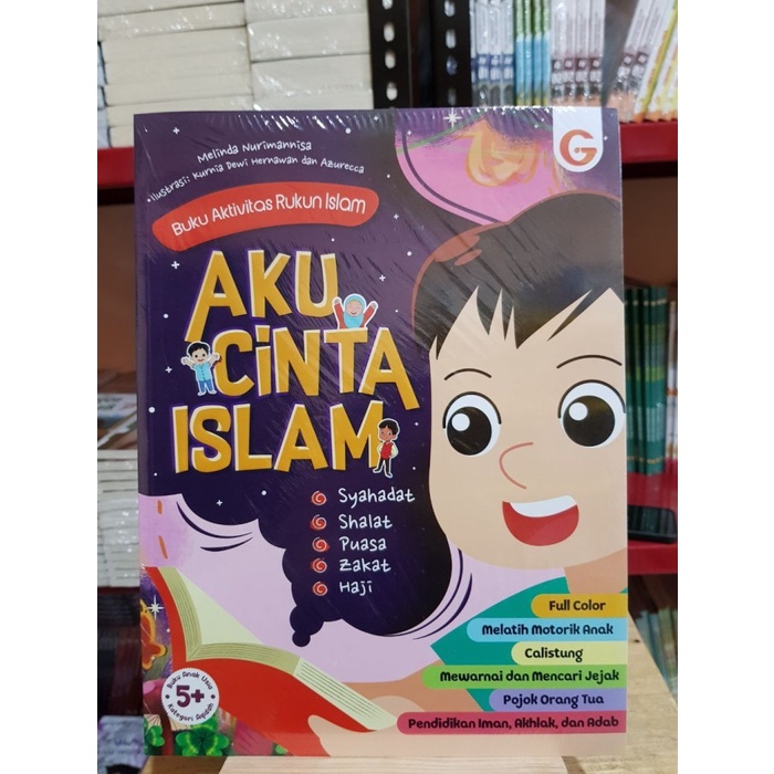 Buku Aktivitas Rukun Islam Aku Cinta Islam GIP