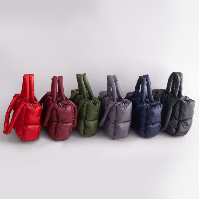 Puffy bag lyli series by lavine - Emerald