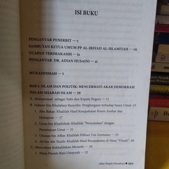 Jalan Tengah Demokrasi : Antara Fundamentalisme dan Sekularisme