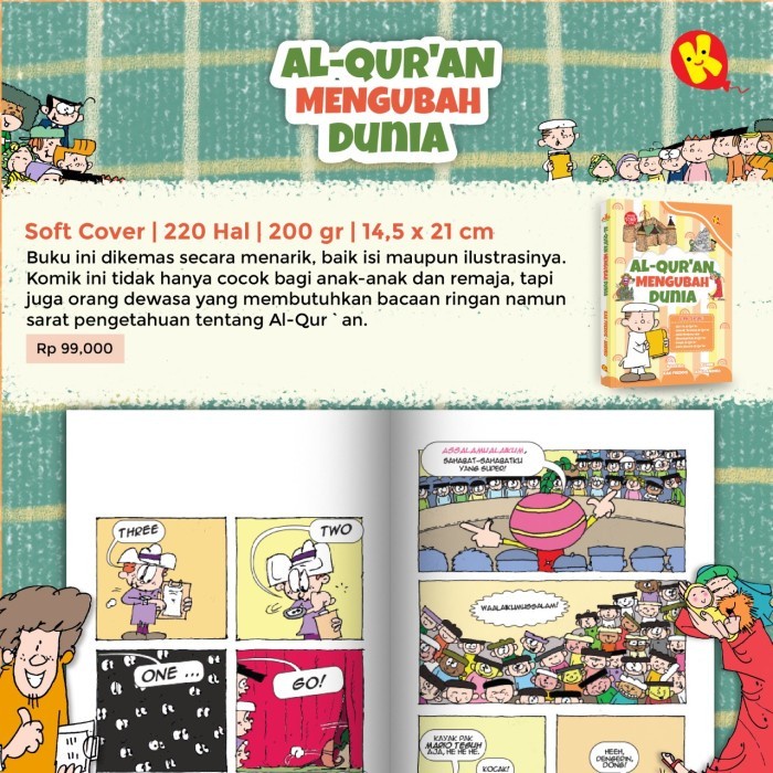 Komik Al-Qur'an Mengubah Dunia - Al-Kautsar Kids