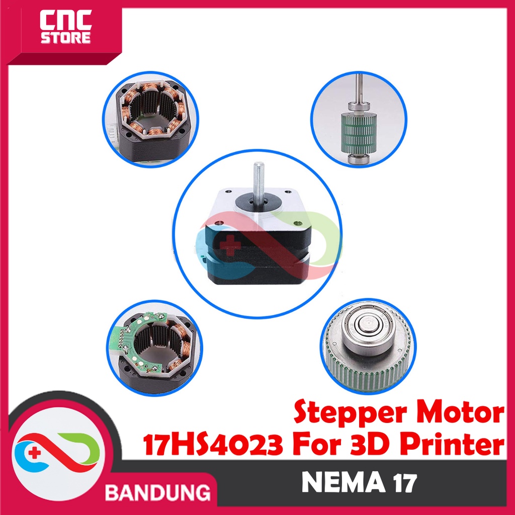 NEMA 17 STEPPER MOTOR 17HS4023 FOR 3D PRINTER