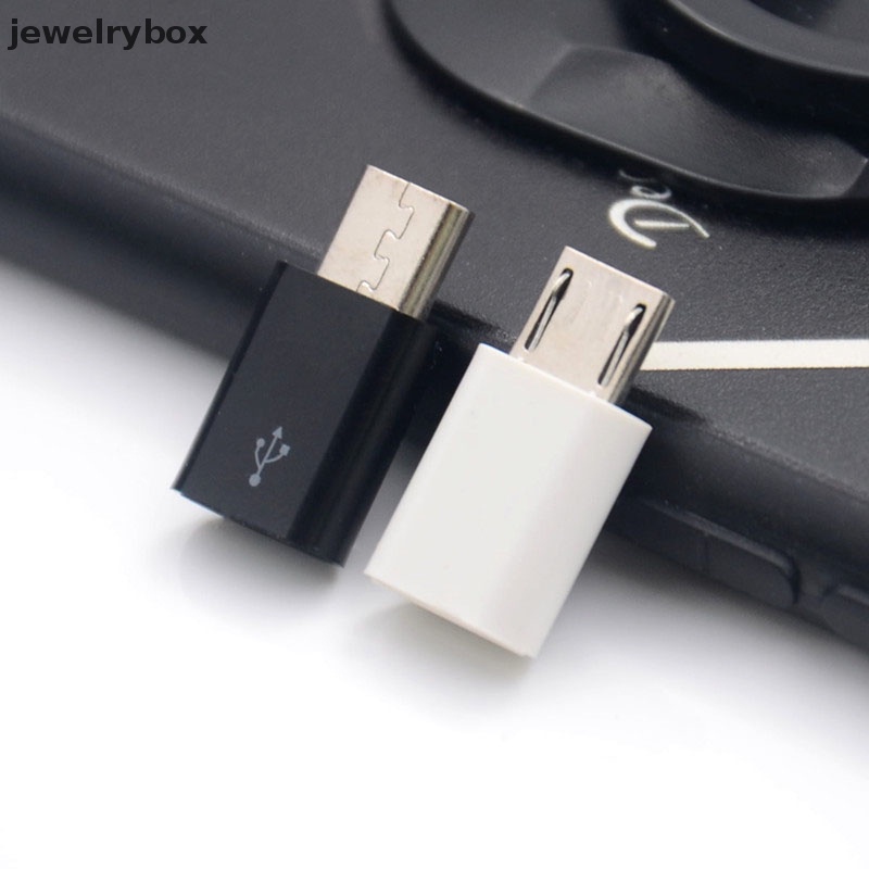 [jewelrybox] 1pcs Konektor Konverter Tipe C Female To Micro USB Male Untuk Ponsel Android Adapter Butik