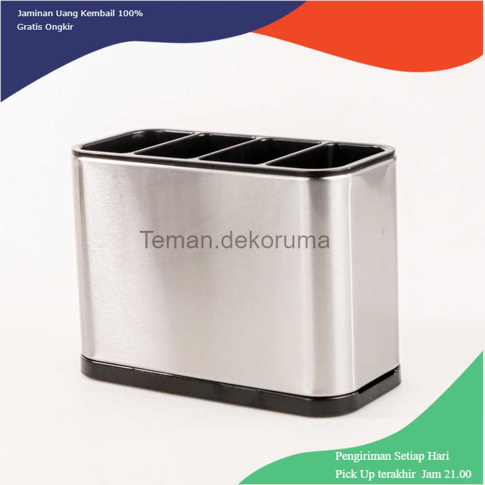 TD - ART Gulegula Rak Alat Makan Sendok Garpu Dapur Cutlery Box Rack - H2740