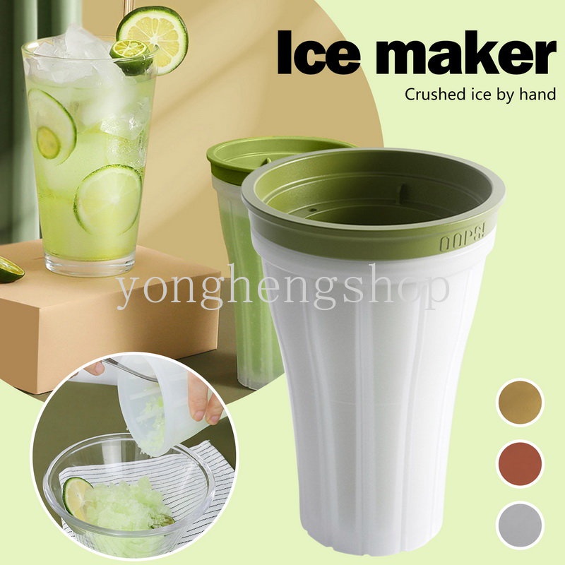 150ml Quick-frozen Smoothie Slushy Cup Botol Milkshake Homemade Tahan Lama Es Pencet Cubit Cup Untuk Minuman Dingin Ice Maker Aksesoris Dapur