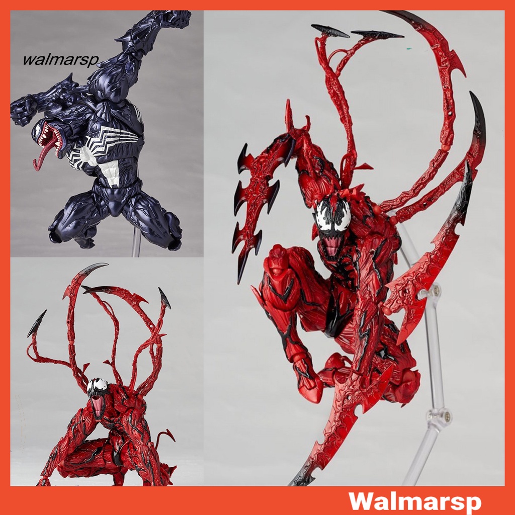 Lap Tangan Model Venom Multifungsi Koleksi Bergerak Karakter Marvel Carnage Venom Figurine Untuk Anak