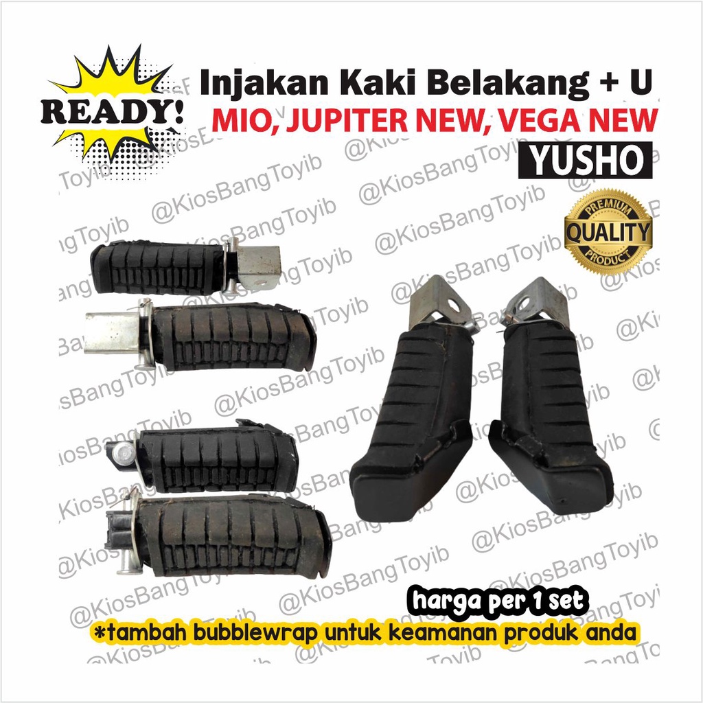 Footstep Pijakan Injakan Kaki Belakang Yamaha Mio Jupiter Vega -YUSHO-