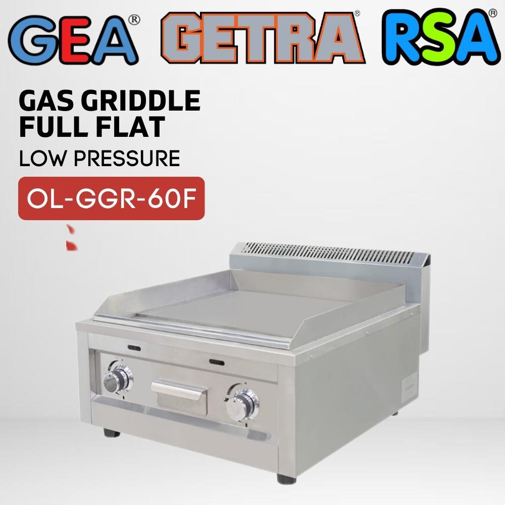 GAS GRIDDLE GETRA OL-GGR-60F FULL FLAT GRIDDLE GARANSI RESMI ORIGINAL