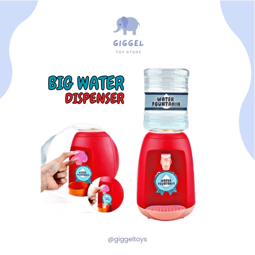 [ Giggel ] Mainan Anak Big Water Dispenser / Jumbo Dispenser Anak / Dispenser Karakter Anak