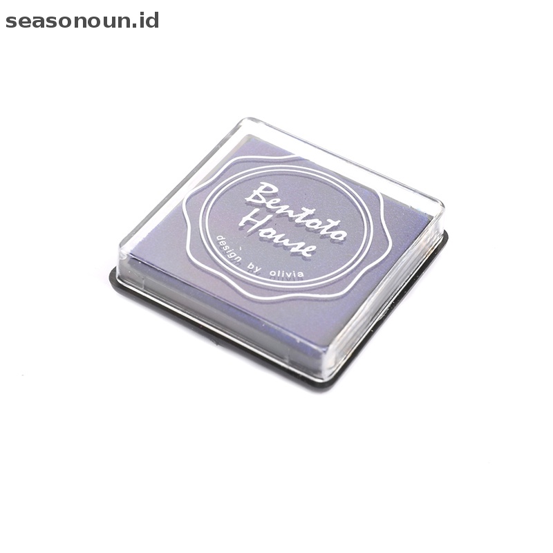 Seasonoun 20PCS Giant Ink Pads Multi-Warna Stamp Pads Untuk Kerajinan DIY Scrapbooking Ink Pad.