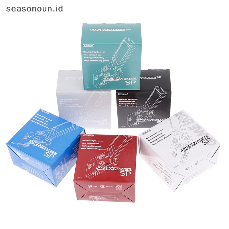 Seasonoun 1PC Untuk Konsol Game GBA/GBC/GBA SP/GB DMG New Packing Box Karton Untuk Gameboy.