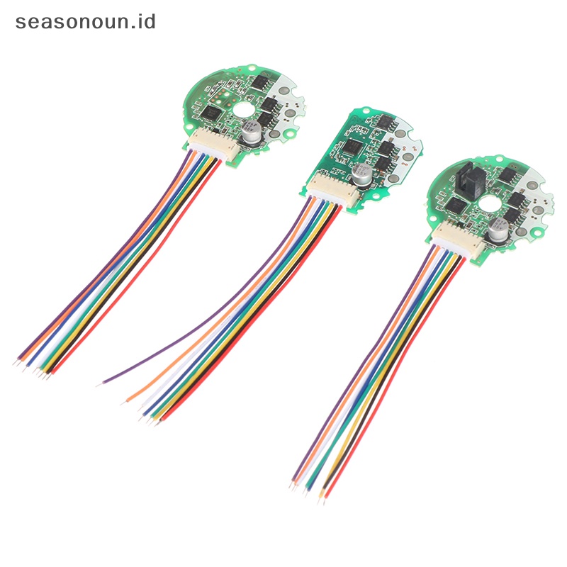 Seasonoun 12V-24V Driver Board Brushless Motor Maju Mundur Rotasi Emergency Stop PWM.