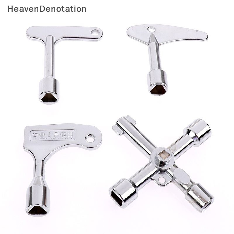 [HeavenDenotation] 1pc Universal Key Wrench Metro Trains Key Lock Kunci Pintu Lift HDV