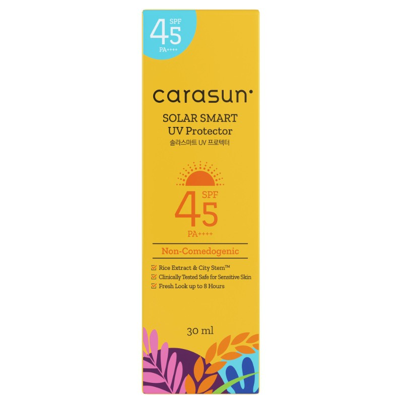 ⭐ MEMEY ⭐ CARASUN Solar Smart Uv Protector SPF 45 Pa++++ 30ml | 8ml ( Sunscreen )