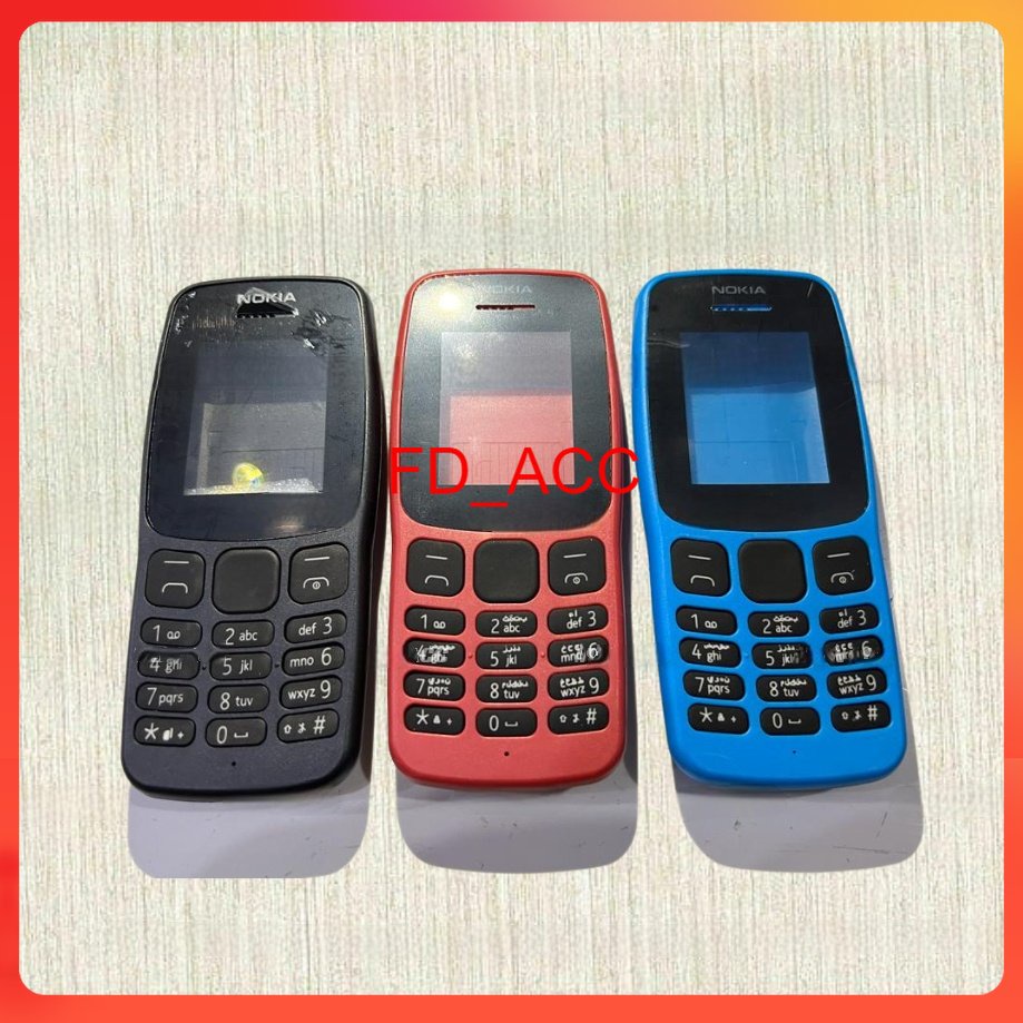Casing Fullset Nokia 106 2018 / Cassing Nokia 106 2018 Full Set / CASING NOKIA / KESING NOKIA / BODY
