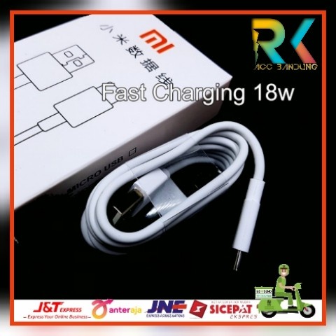 Kabel Data Xiaomi Micro Fast Charging 2a 18 W Original