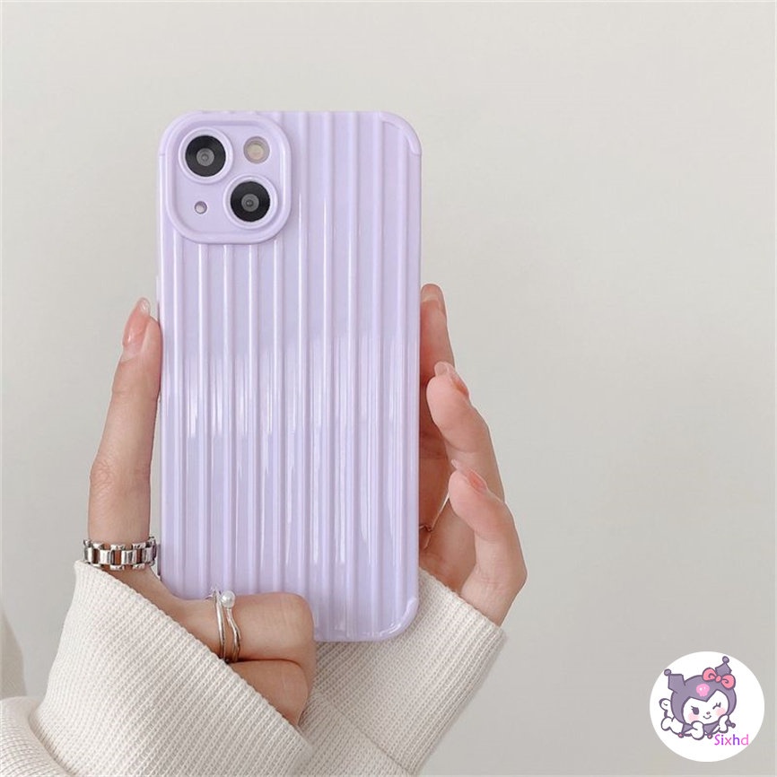 IPHONE Kompatibel Untuk Iphone14 13 12 11 Pro Max SE 2020 X Xr Xs Max8 7 Plus Fashion Warna Solid Koper Ponsel Case Silikon Lembut Shockproof Protection Cover XJJJJ