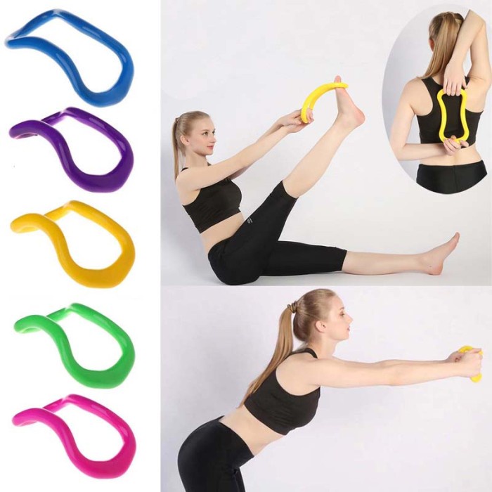 ENZ ® SPEEDS Yoga ring resistance training latihan yoga pilates 1273 - RING YOGA 1273