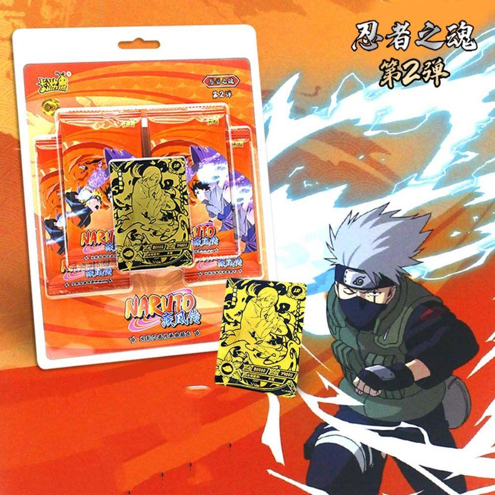 Kartu Naruto Animasi QUINTON Boy Gift Kawaii Kado Natal Kartu Koleksi Kado Ulang Tahun Rare Battl Card Naruto Karakter Klasik