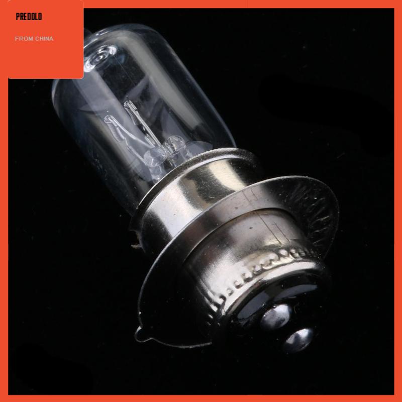 [Predolo] Lampu Headlight Mobil Motor Bohlam Halogen Bening 35W 12V P15D-25-1