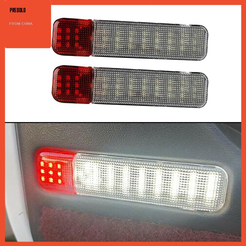 [Predolo] 2pcs Panel Pintu Interior Milik Rakitan Lampu LED Untuk Untuk