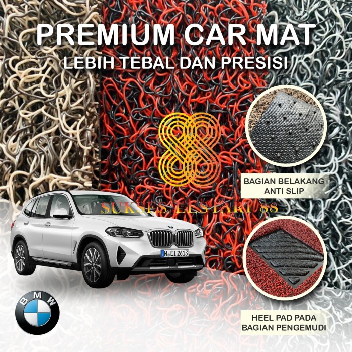 Karpet Mobil Premium BMW X3 Mie Bihun 2 Warna