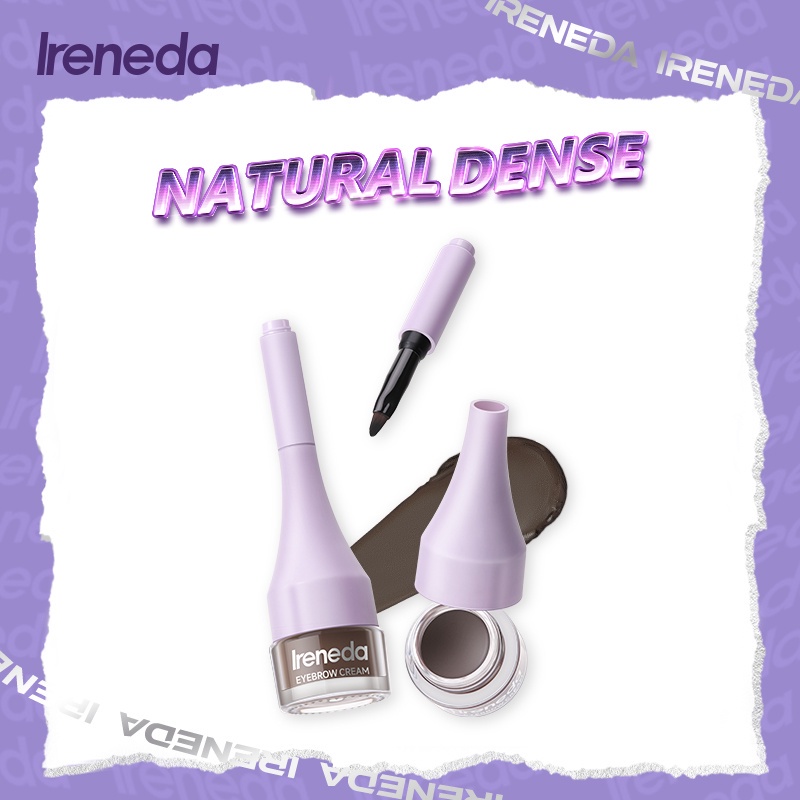 IRENEDA Eyebrow Cream waterproof Tahan Lama eyebrow Gel IR-E01 [emperor]