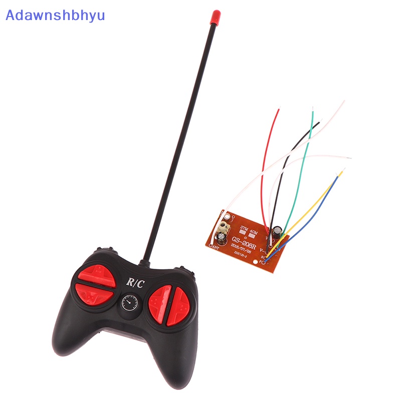 Adhyu RC Remote Control 40MHz Sirkuit PCB Papan Pemancar Dan Receiver Sistem Radio Dengan Antena Set Untuk Mobil Truk Mainan ID