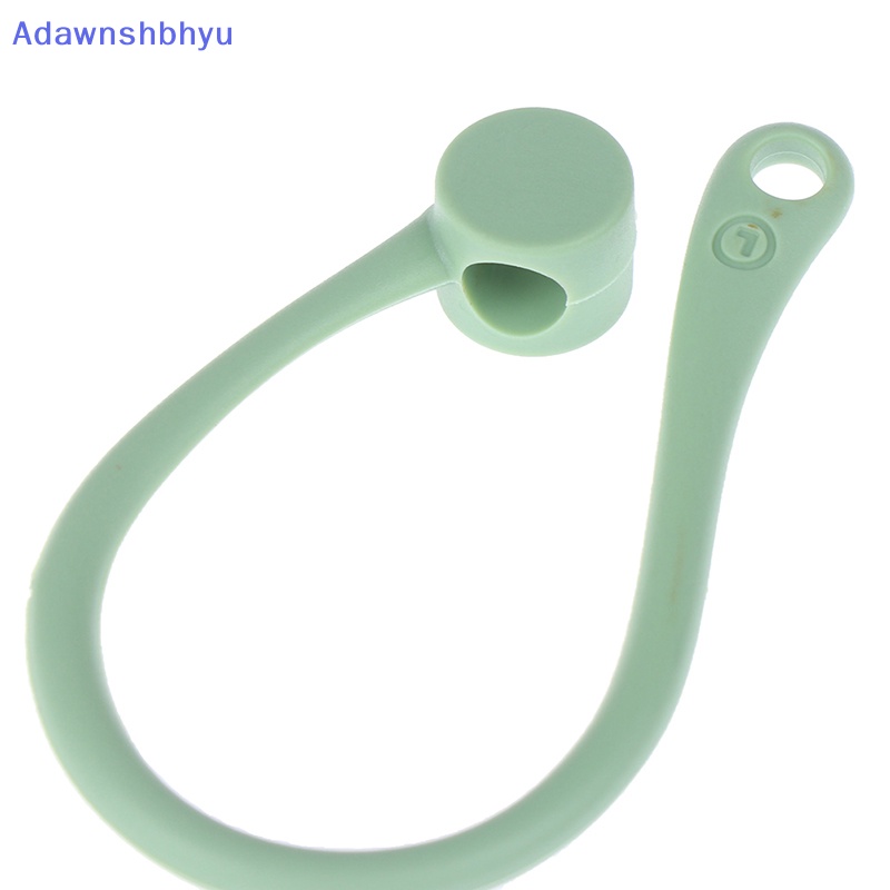 Adhyu 1pasang Earhook Holder Untuk AirPods Strap Silikon Olahraga Kait Telinga Anti Hilang ID