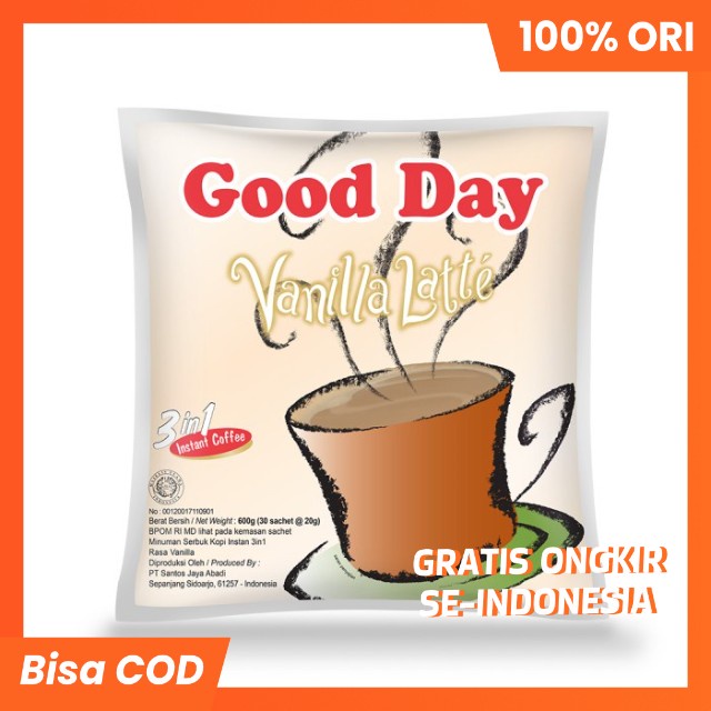 Varian Good Day Mocacinno/ChocoCinno/Vanila/Capucino/Mocafrio - PerPcs