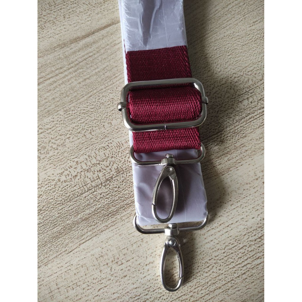 LONGSTRAP/ TALI TAS SLEMPNG POLOS POLIKATUN/POLIESTER/3,8 CM