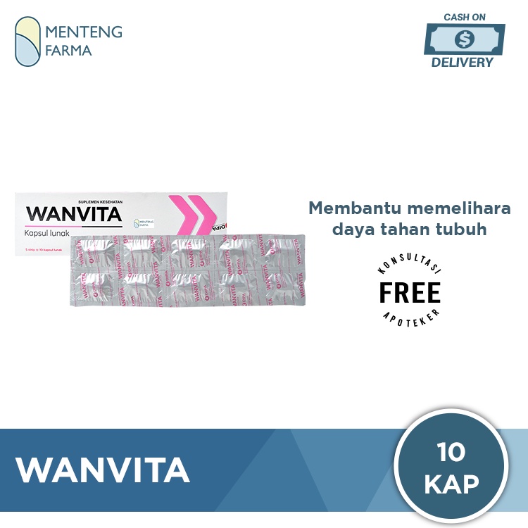 Wanvita 10 Kapsul - Suplemen Kesehatan Ibu Hamil dan Menyusui