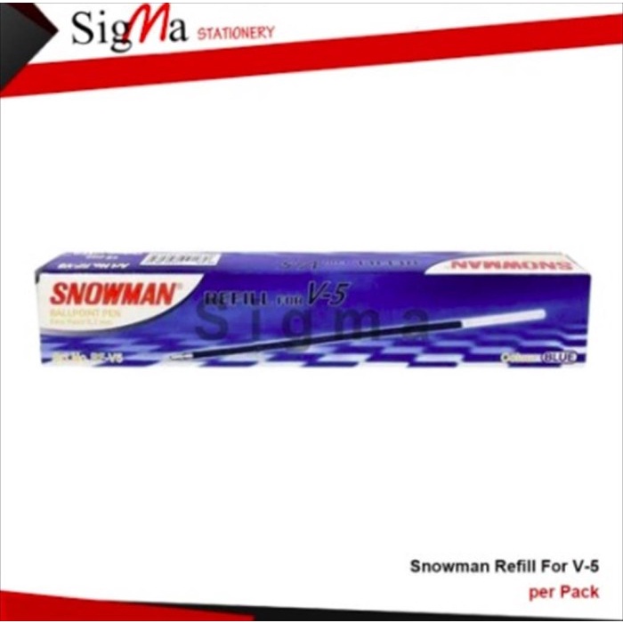 

Refill / Isi Pulpen SNOWMAN V-5 (Pack)