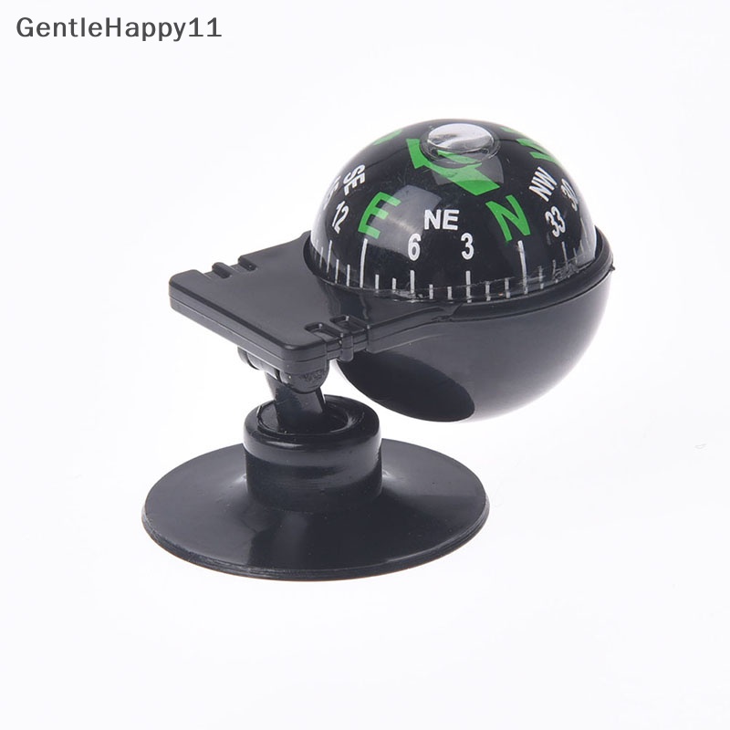 Gentlehappy pocket ball dashboard dash mount Kompas Navigasi Mobil Perahu Truk Hisap Hitam id