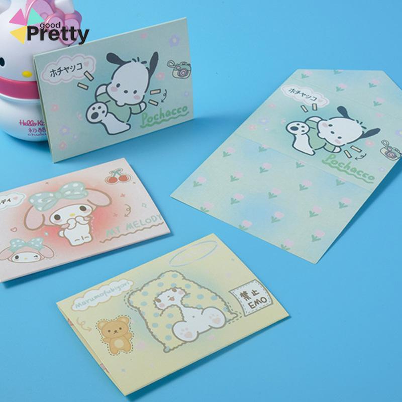 kartu ucapan lipat hello kitty melody cinnamoroll kuromi pochacco maru - PD